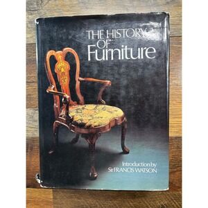 The History of Furniture Sir Francis Watson 1976 Hardcover Book Interior Design